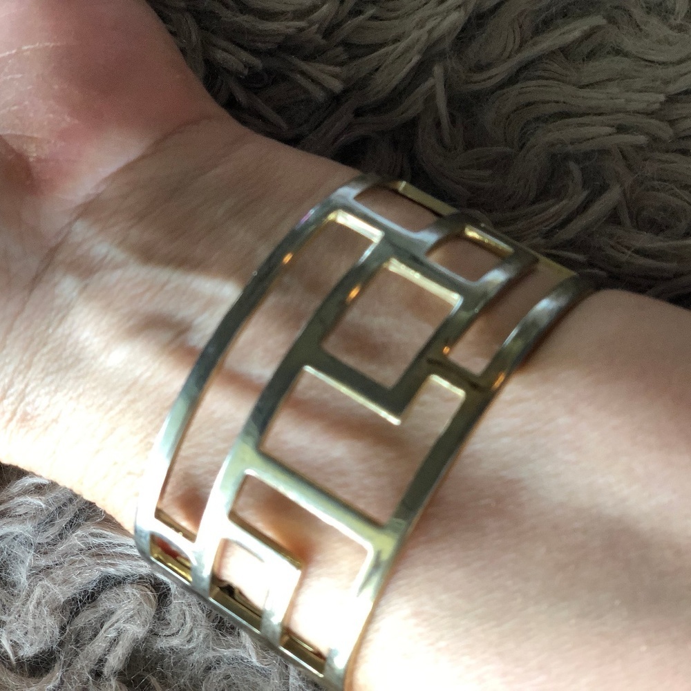 Gold Hinge Bracelet